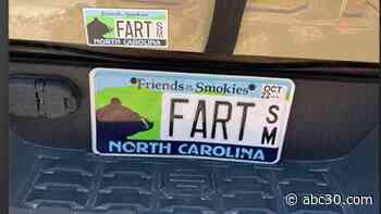 North Carolina woman fights to keep her 'FART' license plate