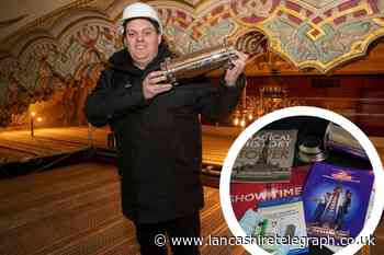 Time capsule containing Covid tests hidden in Blackpool Tower