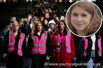 Hundreds march on year-anniversary of Sarah Everard’s abduction