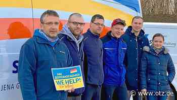 Konvoi aus Jena erreicht polnische Grenzstadt