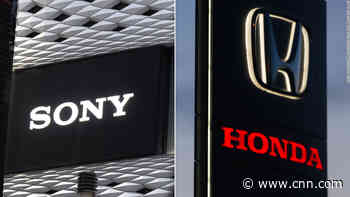 Sony and Honda are starting a new company to make electric vehicles