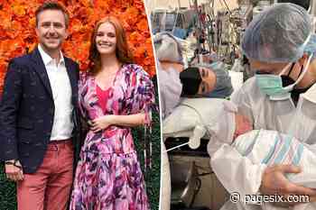 Chris Hardwick and Lydia Hearst welcome first child - Page Six