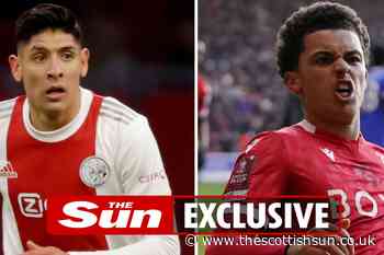 Crystal Palace want Ajax midfield maestro Edson Alvarez and Nottingham Forest's Brennan Johnson in double t... - The Scottish Sun