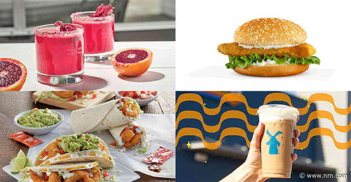 Menu Tracker: New items from Starbucks, Del Taco and Sonic Drive-in