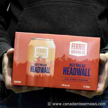 Fernie Brewing Releases Headwall Hazy Pale Ale – Canadian Beer News - Canadian Beer News