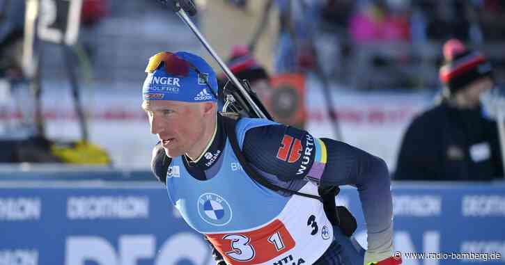Biathlon-Männer nach Patzern am Schießstand Vierter