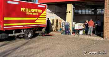 Große Spendenaktion der Feuerwehren im lippischen Südosten | Lokale Nachrichten aus Blomberg - Lippische Landes-Zeitung