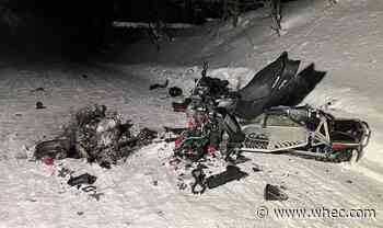 Two killed in Tug Hill snowmobile crash, including Canandaigua man