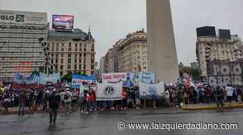 Organizaciones sociales marcharon en Buenos Aires contra la represión y detenciones en Jujuy - La Izquierda Diario