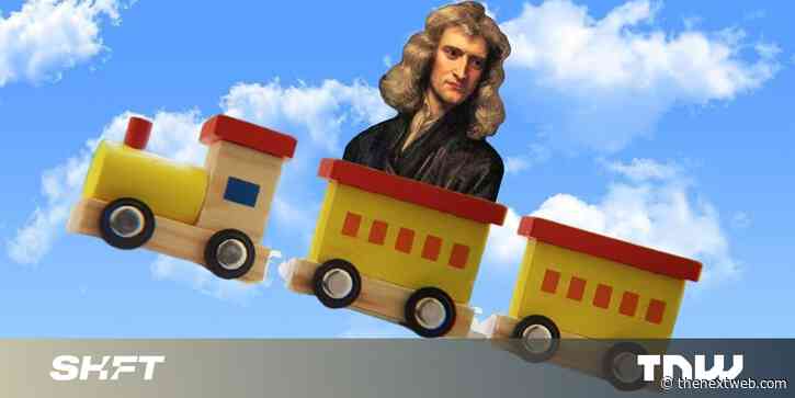 A train that runs on gravity? Now, that’s cool