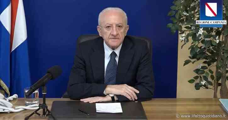 Guerra Russia-Ucraina, De Luca: “Dobbiamo favorire la pace in tutti i modi. In Campania seguiremo le indicazioni di Gino Strada”