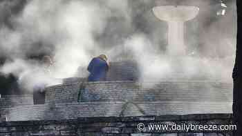 Farnham Martin Fountain restoration begins in Palos Verdes Estates - Daily Breeze