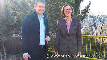 Bürgerdialog Zollernalbkreis - Landrat Pauli diskutiert mit Verfassungsschutz-Chefin Beate Bube - Schwarzwälder Bote