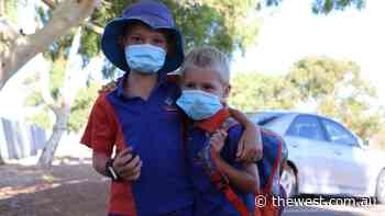 Geraldton primary school students mask-up as expanded mandate comes into effect - The West Australian