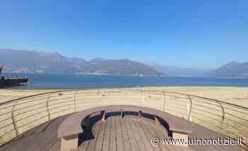 Gli splendidi colori tra cielo e lago a Germignaga, la foto è di Marzia Malesani - Luino Notizie