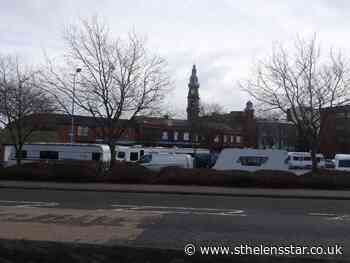Travellers pitch up at North John Street car park - St Helens Star