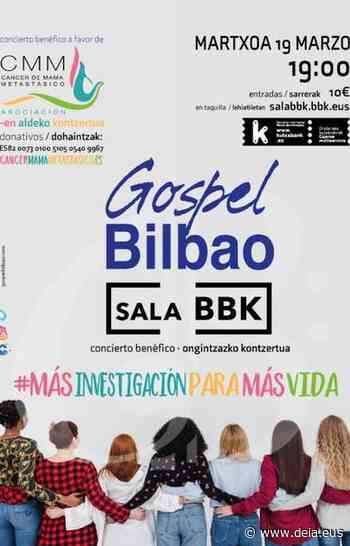 Bilbao celebra un concierto de coro Gospel para recaudar fondos contra el cáncer de mama - Deia