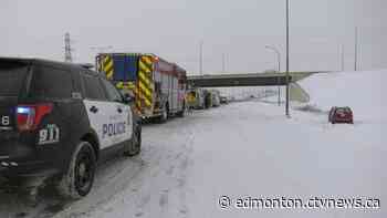 Snowfall snarls morning commute as Edmonton brings in Phase 1 parking ban - CTV News Edmonton