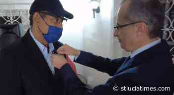 Order Of Arts & Letters Conferred Upon Luther Francois - St. Lucia Times Online News