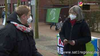 VIDEO | Gegen den Bau der A20: Aktivisten protestieren in 21 Städten und Gemeinden Niedersachsens - Sat.1 Regional
