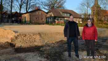 Kosten bei 1,8 Millionen Euro: Bau des Hohenfelder Gemeindesaales schreitet voran | shz.de - shz.de