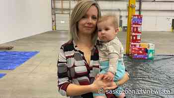 A Saskatoon woman started a charity to help Ukrainian kids. Now she's collecting military gear for the war effort