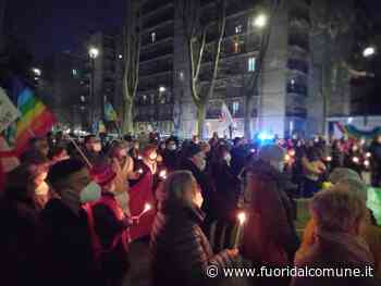Le foto del presidio in solidarietà del popolo ucraino a Pioltello - Fuoridalcomune.it