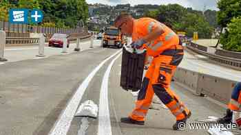 Siegen: Baustelle auf der HTS Richtung Netphen dauert an - WP News