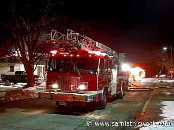Family escapes unharmed from middle-of-night house fire - Sarnia and Lambton County This Week