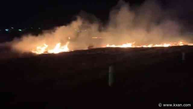 Brush fire near Travis County Expo Center contained following fireworks show
