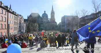 „Pulse of Europe“ lädt ein: Sonntag auf dem Katschhof Großkundgebung gegen den Krieg