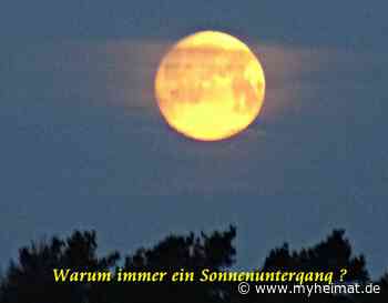 Warum immer einen Sonnenaufgang oder Sonnenuntergang ? - Lutherstadt Wittenberg - myheimat.de