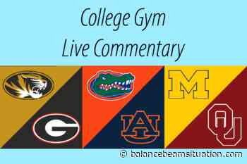Friday Live Blog – March 4, 2022 - The Balance Beam Situation