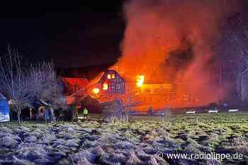 Nach Feuer in Detmold-Pivitsheide: Ursache noch unklar - Radio Lippe