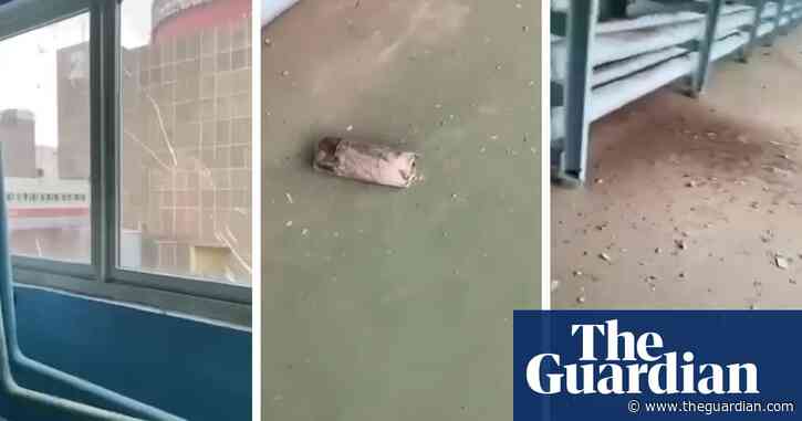 Footage shows damage inside Ukraine nuclear power plant after Russia attack – video