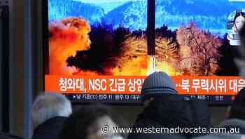 North Korea fires missile into sea - Western Advocate