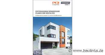 Neue Fertighaus-Broschüre der PCI Gruppe mit Lösungen für wohngesundes Bauen