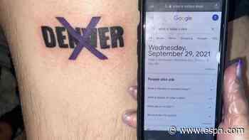 No regrets: Fan will continue to get tattoos until Ravens win Super Bowl