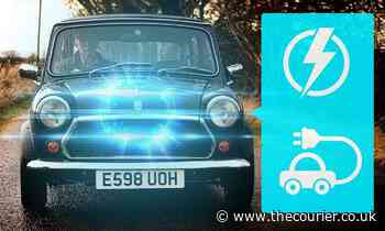 'No power steering to drain the battery': Angus man converts classic Mini into electric car - The Courier