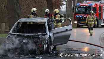 Auto uitgebrand tijdens proefrit door monteur op de Nergena in Boxtel - Blik op nieuws