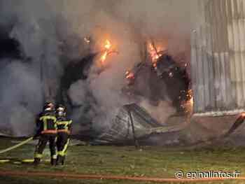 Girancourt - incendie fulgurant dans un hangar à foin - Epinal infos - Epinal Infos