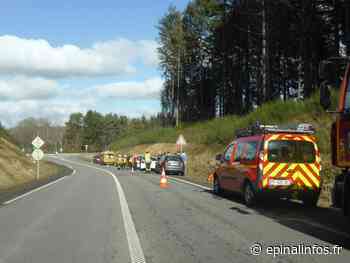 Accident de la circulation entre trois véhicules à Epinal - Epinal infos - Epinal Infos