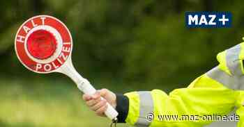 Polizisten stoppen Auto in Rathenow - Märkische Allgemeine Zeitung