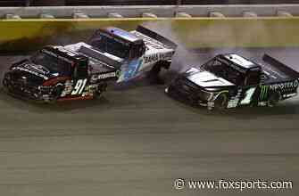 Chandler Smith passes Zane Smith on final lap in WILD finish in Vegas