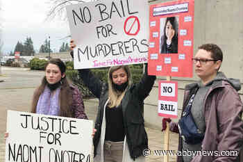 Supporters rally against bail for accused killer of Langley woman – Abbotsford News - Abbotsford News