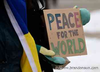 Brandon University holding march for Ukraine today - The Brandon Sun