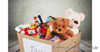 Batalhão da PM de Imbituba é um dos postos de arrecadação de alimentos e brinquedos para campanha em comemoração aos 24 anos do Proerd - Portal AHora