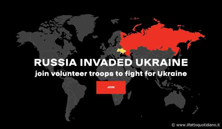 Ucraina, online il portale per reclutare stranieri. Tra l’imbarazzo del consolato di Milano e il monito degli esperti: “Rischioso”