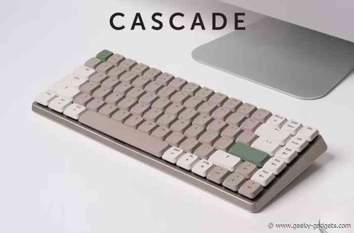 AZIO Cascade 75% mechanical keyboard for Mac & PC