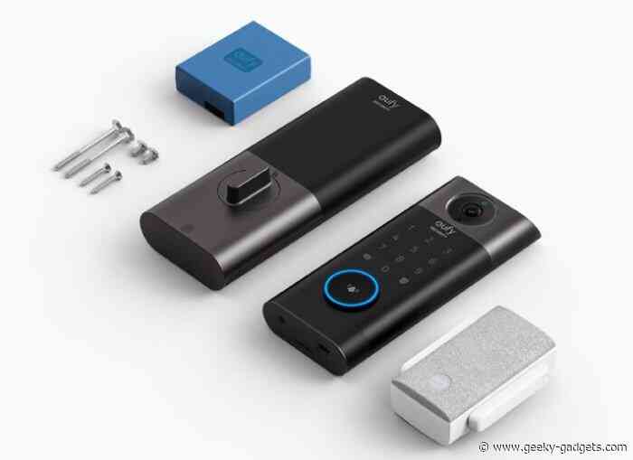 Eufy fingerprint video smart lock with app and no monthly fees